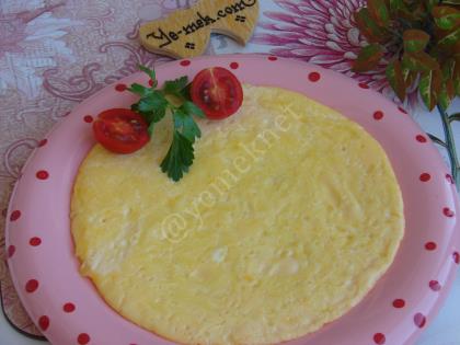 Kaşarlı Sütlü Omlet