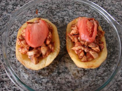 Tavuklu Patates Dolması