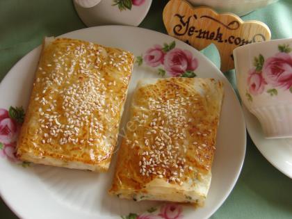 Baklavalık Yufkadan Börek