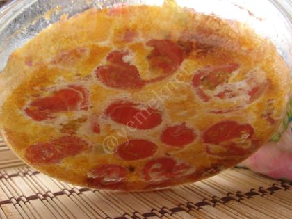 Fırında Biberli Omlet