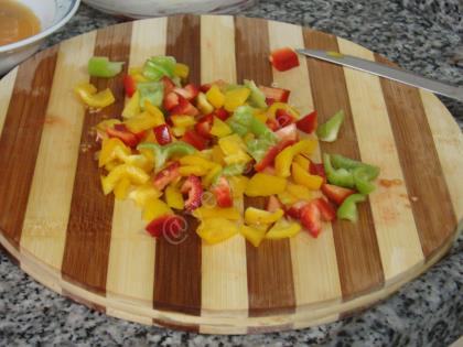 Fırında Biberli Omlet