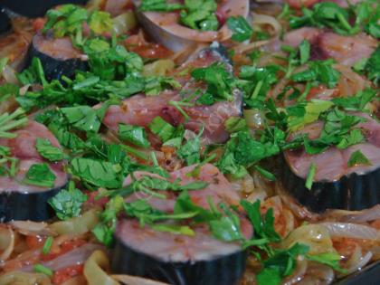 Fırında Söğüşlü Palamut