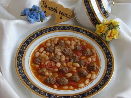 Köfteli Kuru Fasulye