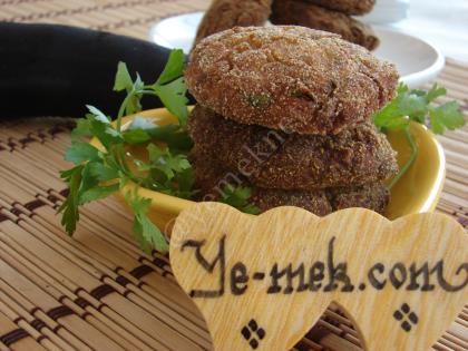 Közlenmiş Patlıcan Köftesi (Kıymasız)