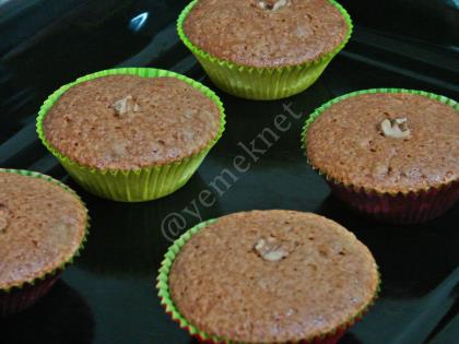 Tarçınlı Cevizli Muffin