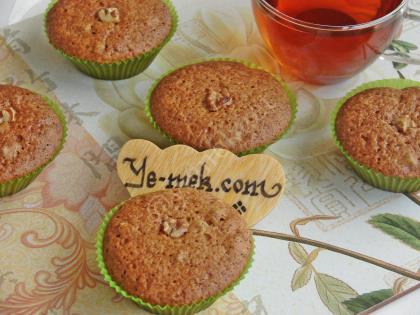 Tarçınlı Cevizli Muffin