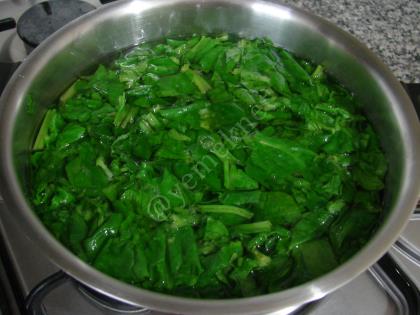 Kremalı Ispanaklı Ciğer