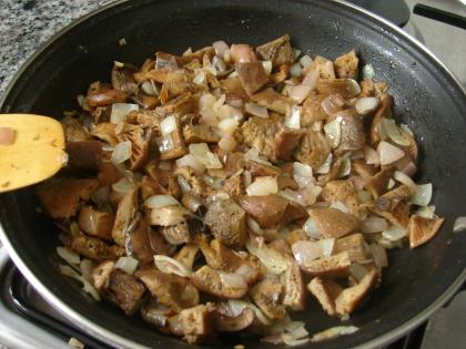 Mantar Kavurma (Kanlıca Mantarı)