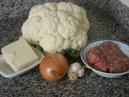 Beşamel Soslu Kıymalı Karnabahar