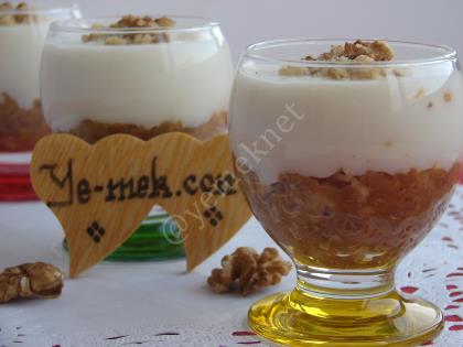 Elmalı Muhallebi Kupları