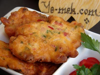 Kırmızı Biberli Mücver