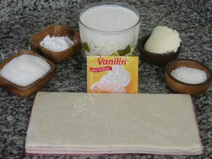 Puff Pastry Cones Recipe