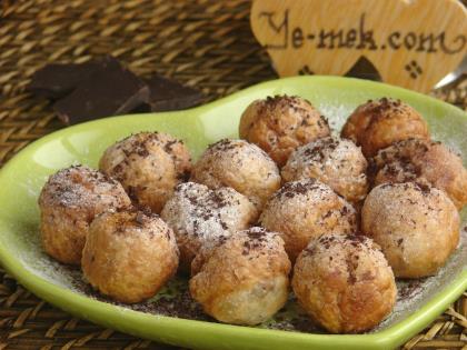 Çikolatalı Milföy Topları