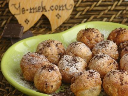 Çikolatalı Milföy Topları