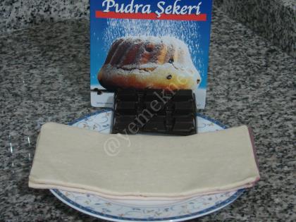 Çikolatalı Milföy Topları