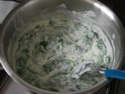 Ispanak Beğendili Tavuk Sote