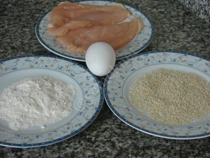 Susamlı Çıtır Tavuk