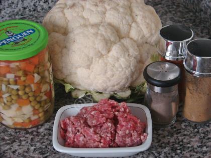 Fırında Köfteli Karnabahar