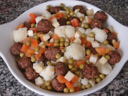 Fırında Köfteli Karnabahar