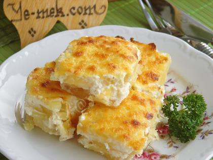 Labneli Patates Graten