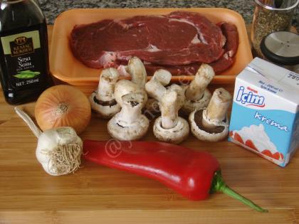 Mantar Soslu Antrikot