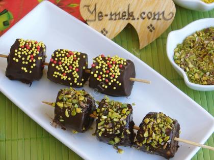 Chocolate Covered Bananas Snacks Recipe