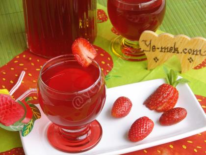 Homemade Strawberry Juice Recipe