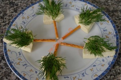 Pine Tree Canapes Recipe