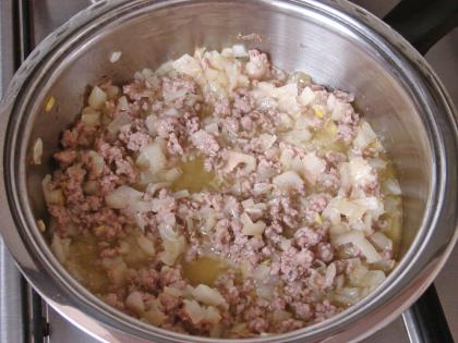 Minced Meat With Fresh Peas Meal Recipe