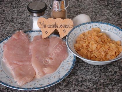 Cornflake-Crumbed Chicken Schnitzel Recipe