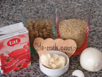 Yeşil Mercimekli Bulgur Pilavı