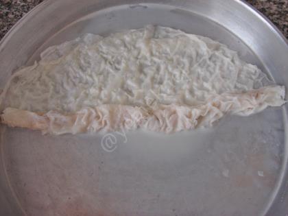 Cevizli Fıstıklı Güllaç Sarması