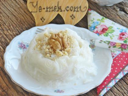 Cevizli Fıstıklı Güllaç Sarması