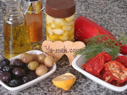 Dried Tomato Flavored Olive Oil Recipe