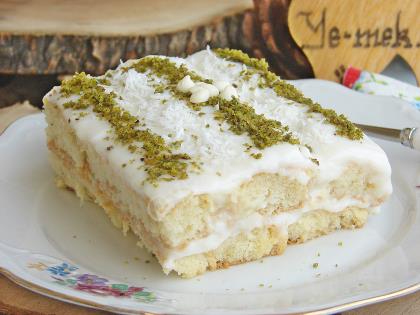 Gum Mastic Lady Fingers Cake Recipe