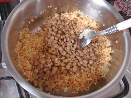 Lentil With Couscous Pilaf Recipe