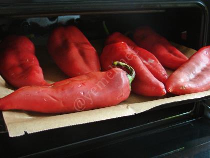 How to Roast Red Peppers