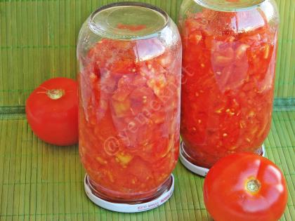 Kışlık Domates Konservesi