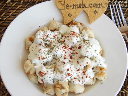 Fırında Milföy Mantı