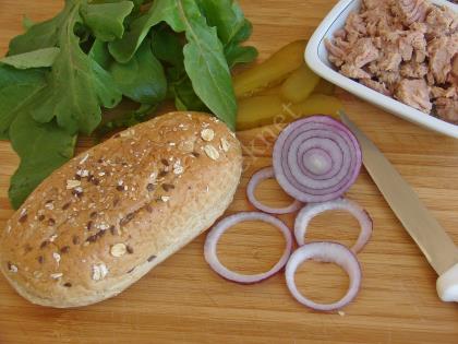 Arugula Tuna Fish Sandwich Recipe