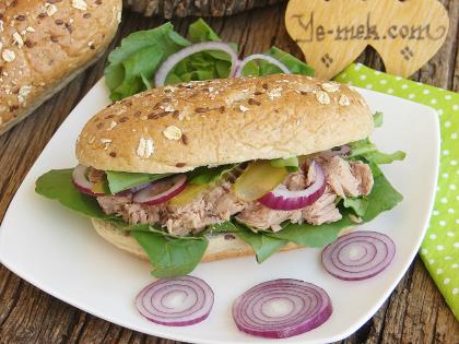 Arugula Tuna Fish Sandwich Recipe