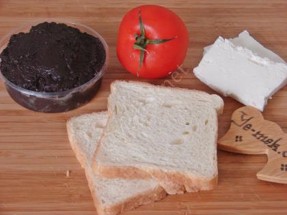 Mediterranean Toast With Olive Paste Recipe