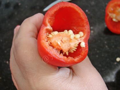 Stuffed Red Pepper With Minced Meat Recipe
