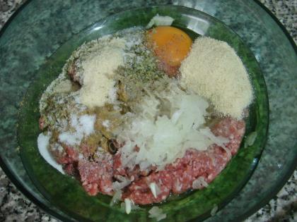 Fırında Kaşarlı Köfte Ve Patates