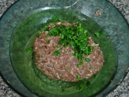 Fırında Kaşarlı Köfte Ve Patates