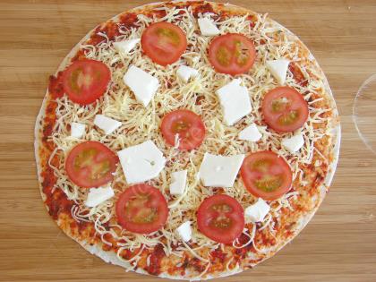 Maydanozlu Tortilla Pizza