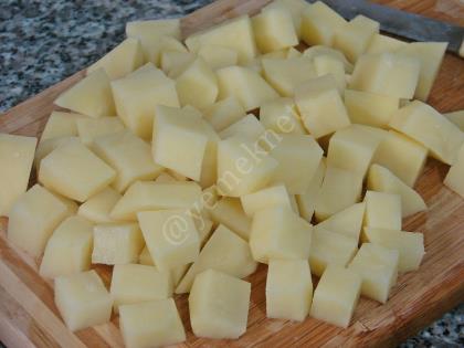 Fırında Mantarlı Patates