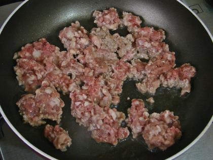 Minced Meat And Garnish With Vermicelli Pilaf Recipe