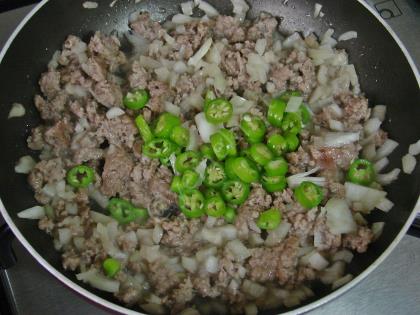 Minced Meat And Garnish With Vermicelli Pilaf Recipe