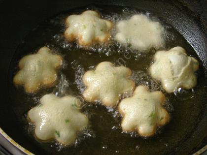Fried Dough With Vegetable Recipe